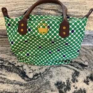 Masters designed purse.   From Augusta.  Real leather accents